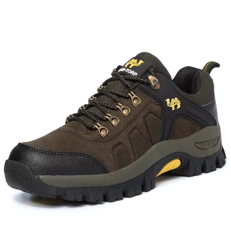 حذاء تسلق وتخييم كلاسيكي مضاد للانزلاق للرجال والنساء