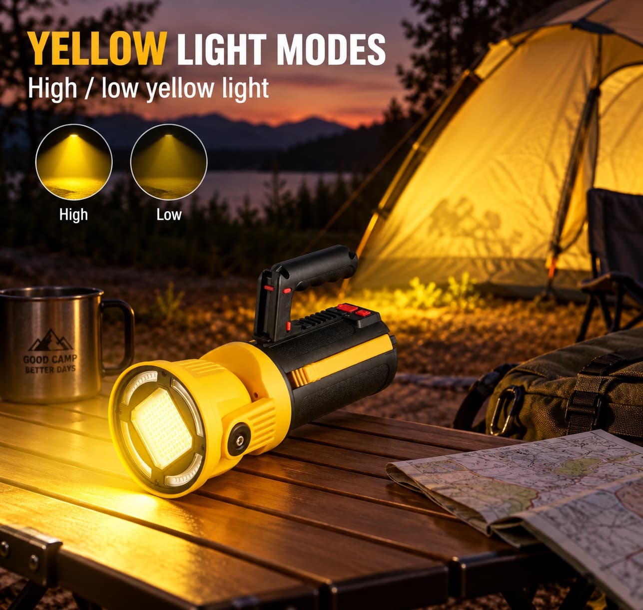 كشاف طوارئ — W5164 2 LED — صورة 3