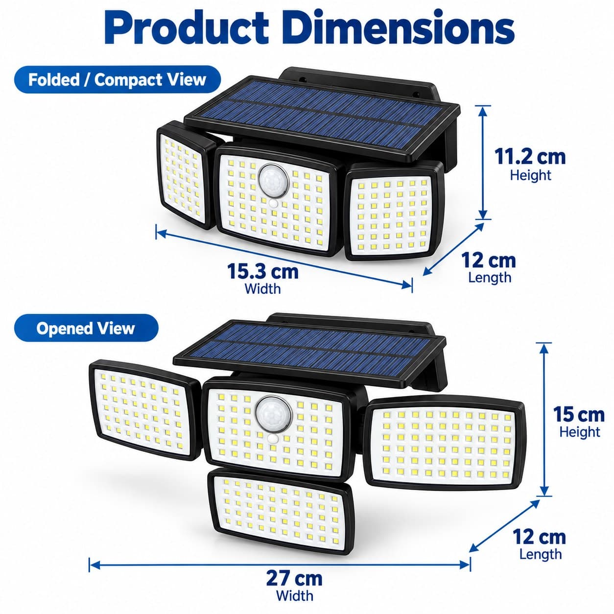 إضاءة شمسية خارجية — Lamp Solar LED — صورة 5