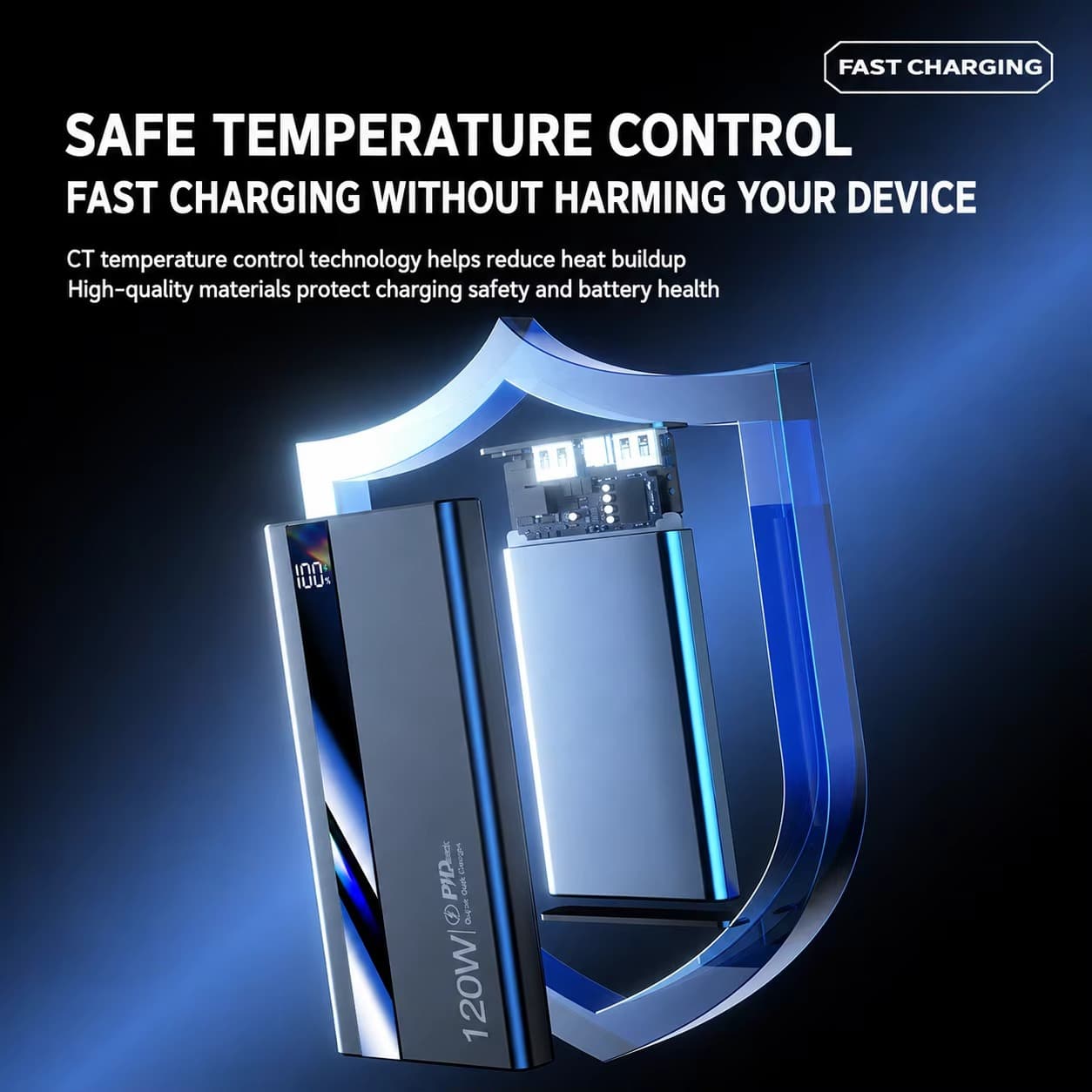 باور بانك محمول — 20000mAh High-capacity Portable — صورة 6