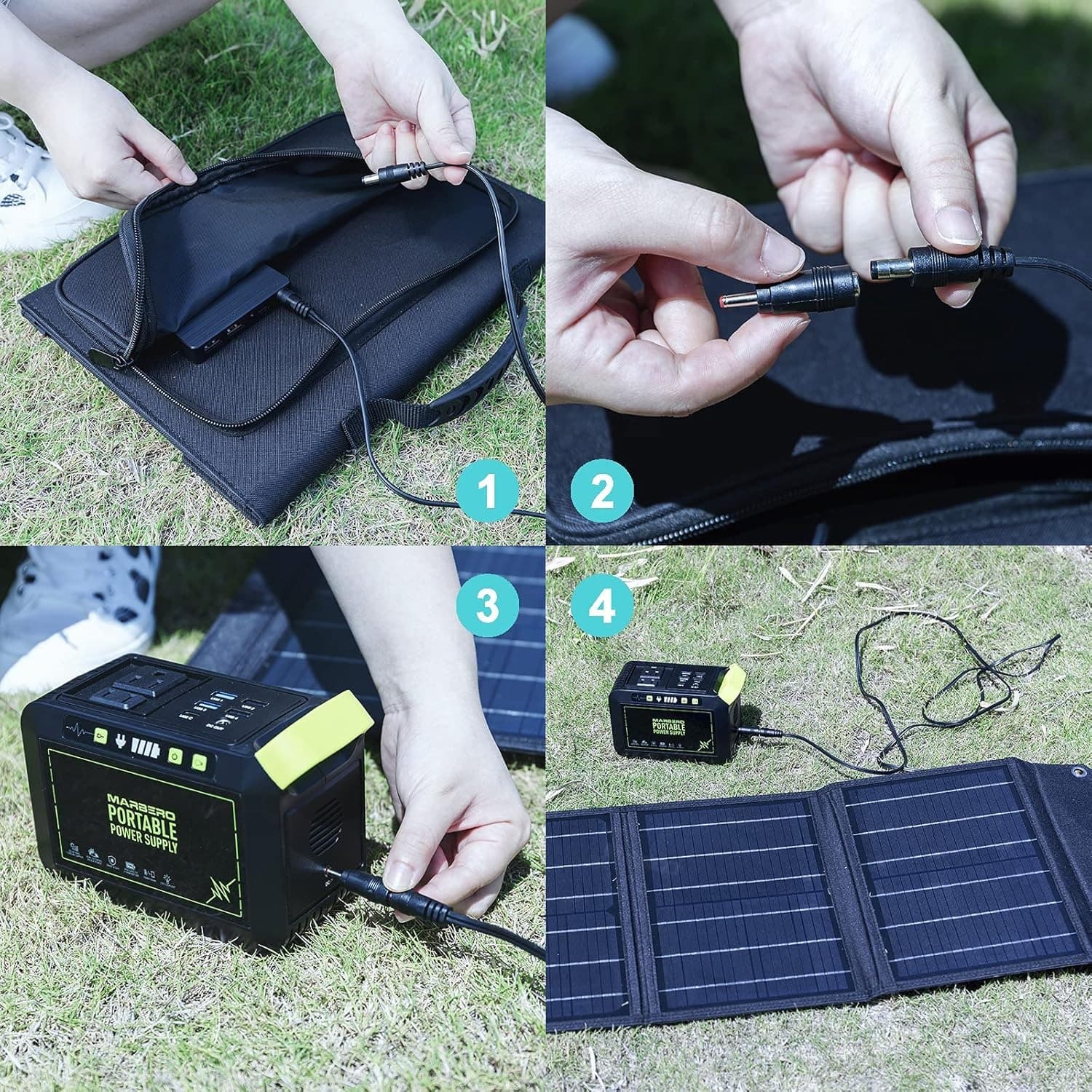 لوح شمسي قابل للطي — 30W Foldable Solar — صورة 5