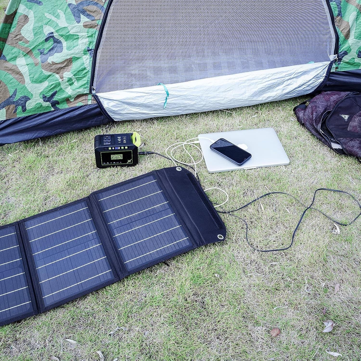 لوح شمسي قابل للطي — 30W Foldable Solar — صورة 4