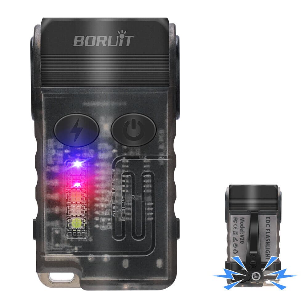 مصباح يدوي قوي — BORUIT Mini V20 — صورة 6
